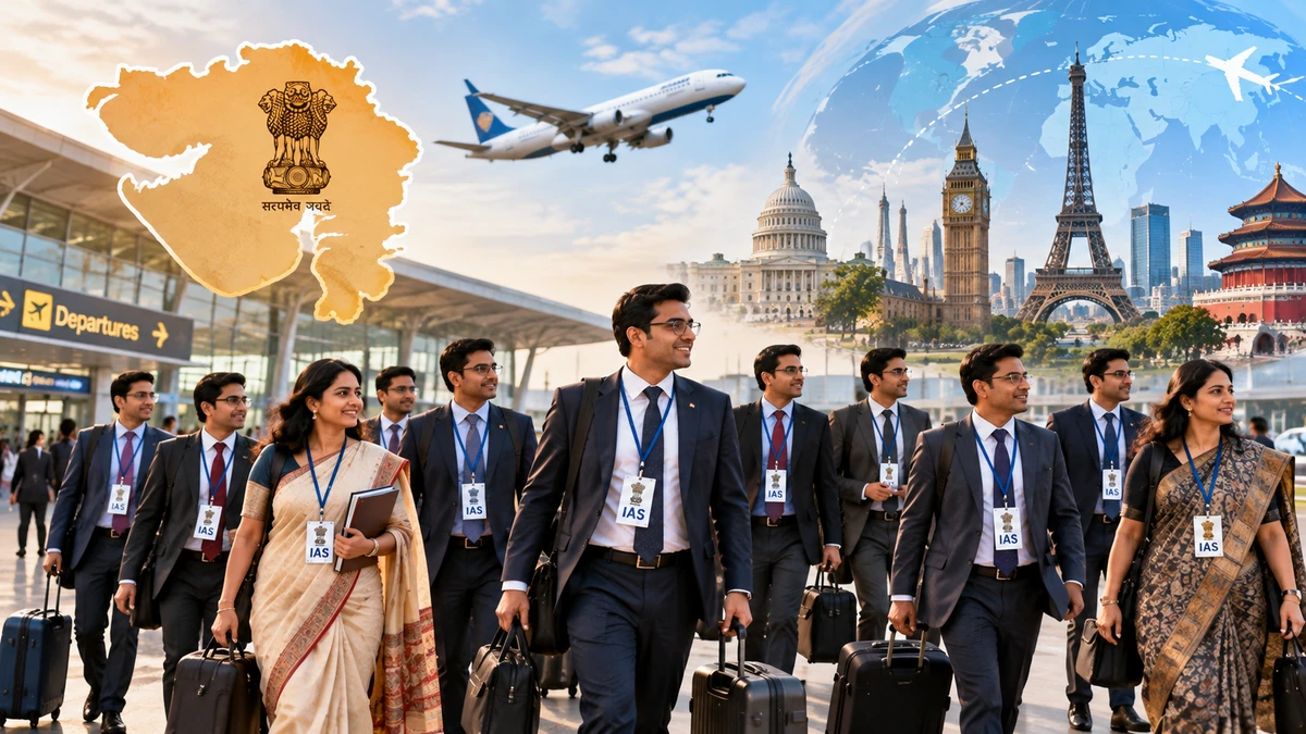 12 IAS Officers from Gujarat to be Sent Abroad for Training 12 IAS Officers from Gujarat to be Sent Abroad for Training