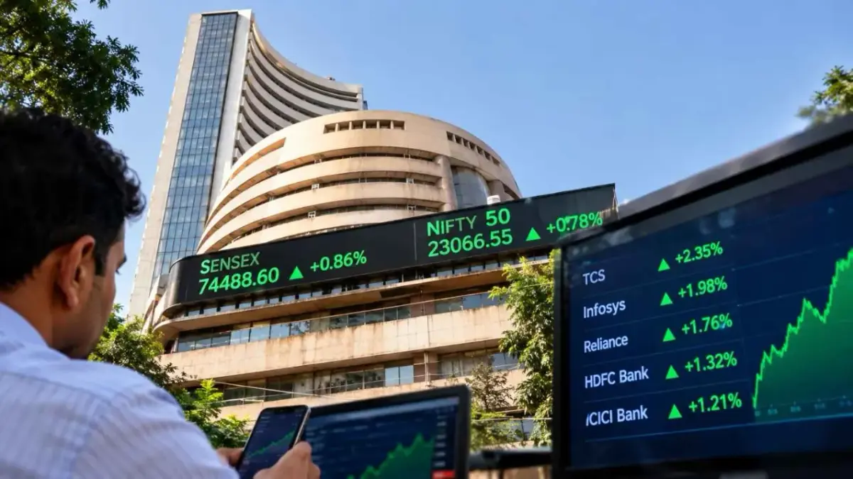 Indian Stock Market Opens Higher on US Trade Deal Hopes and Jio IPO Buzz