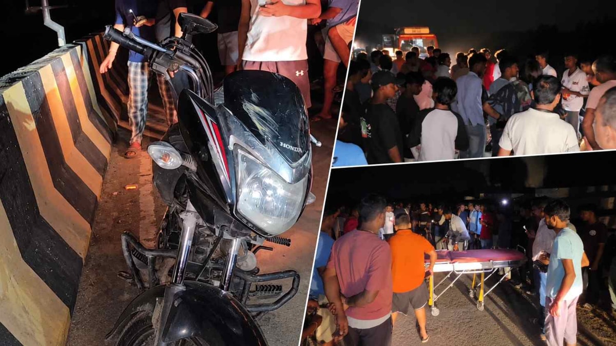 Surat Bike Accident Kills Three Friends After Fall from Bridge Surat Bike Accident Kills Three Friends After Fall from Bridge