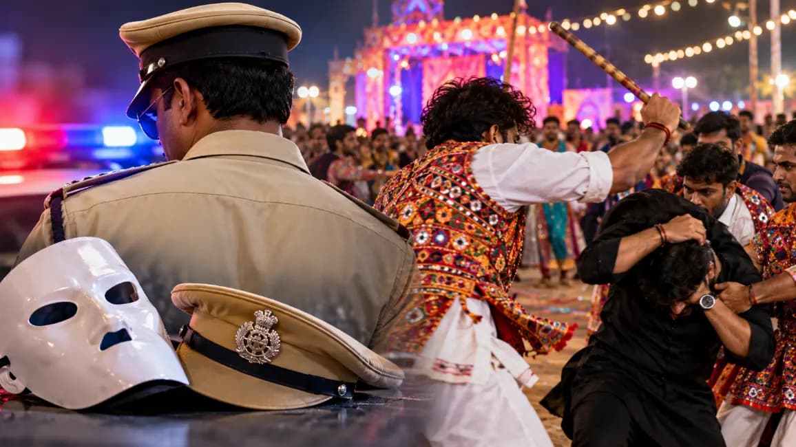 Violent Incidents in Gujarat: Bogus Police and Attack During Garba