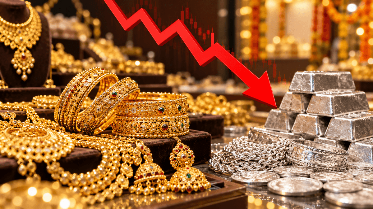 Decrease in Gold and Silver Prices During Festive Season Decrease in Gold and Silver Prices During Festive Season