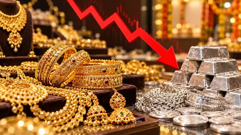 Decrease in Gold and Silver Prices During Festive Season Decrease in Gold and Silver Prices During Festive Season