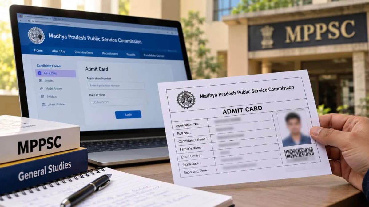 MPPSC ADPO Admit Card 2026 Release Today, Exam on November 1 MPPSC ADPO Admit Card 2026 Release Today, Exam on November 1
