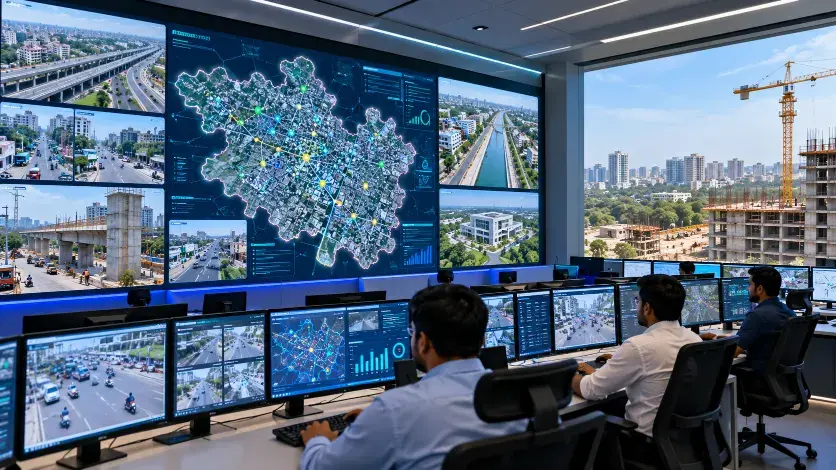Establishment of AI Control Room for 1784 Crore Development Works in Rajkot