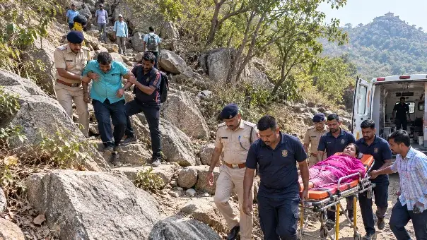 Couple Involved in an Accident Near Mini Pavagadh in Mehsana’s Satlasana