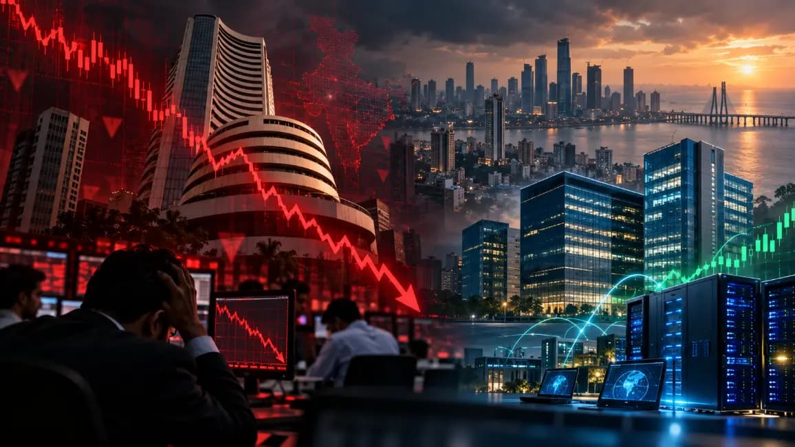 Significant Decline in Indian Stock Market, IT Sector Resilient Significant Decline in Indian Stock Market, IT Sector Resilient