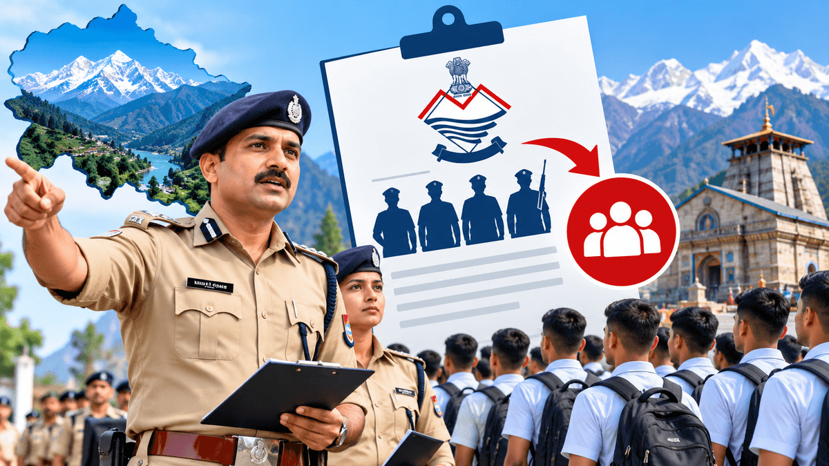 Announcement of Recruitment for 1,600 Vacant Police Positions in Uttarakhand Announcement of Recruitment for 1,600 Vacant Police Positions in Uttarakhand