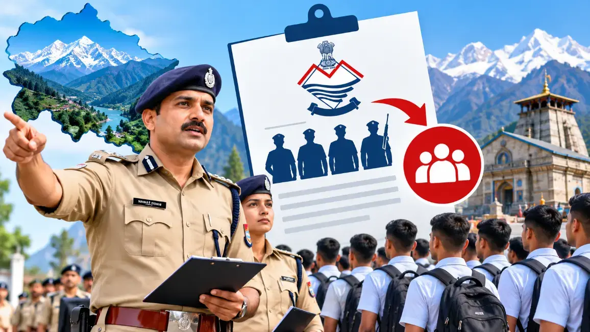 Announcement of Recruitment for 1,600 Vacant Police Positions in Uttarakhand