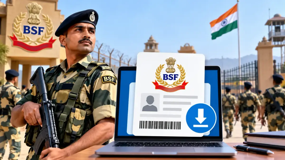 BSF Head Constable Recruitment Exam Admit Card Released BSF Head Constable Recruitment Exam Admit Card Released