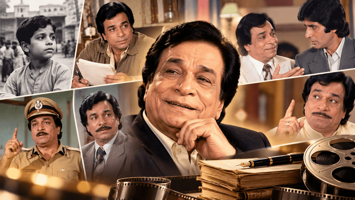 Kader Khan Birth Anniversary: From Poverty to Bollywood Stardom Kader Khan Birth Anniversary: From Poverty to Bollywood Stardom