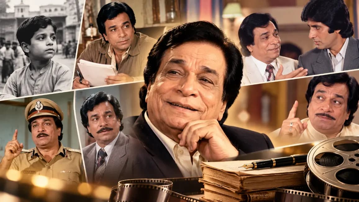 Kader Khan Birth Anniversary: From Poverty to Bollywood Stardom Kader Khan Birth Anniversary: From Poverty to Bollywood Stardom