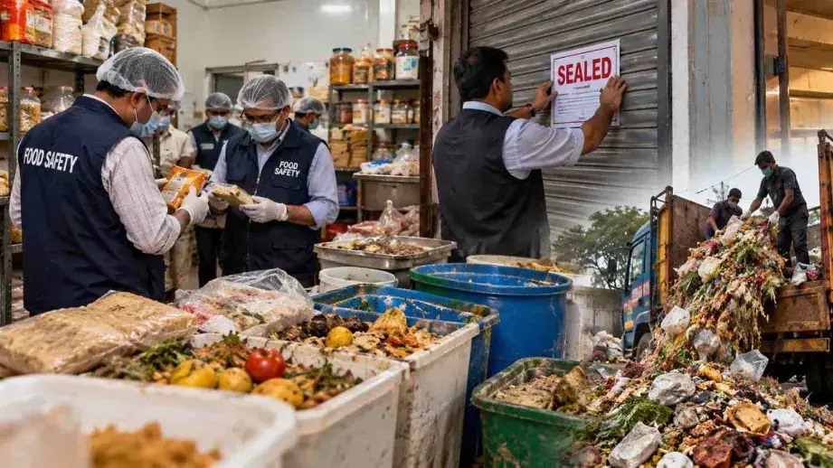 Rajkot Destroys 14,520 Kg of Unfit Food in Four Months