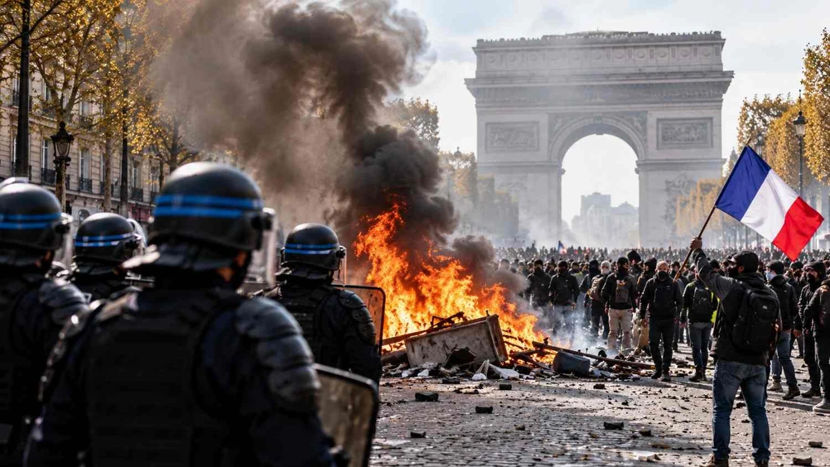 Indian Embassy Issues Safety Advisory Amid France Protests Indian Embassy Issues Safety Advisory Amid France Protests