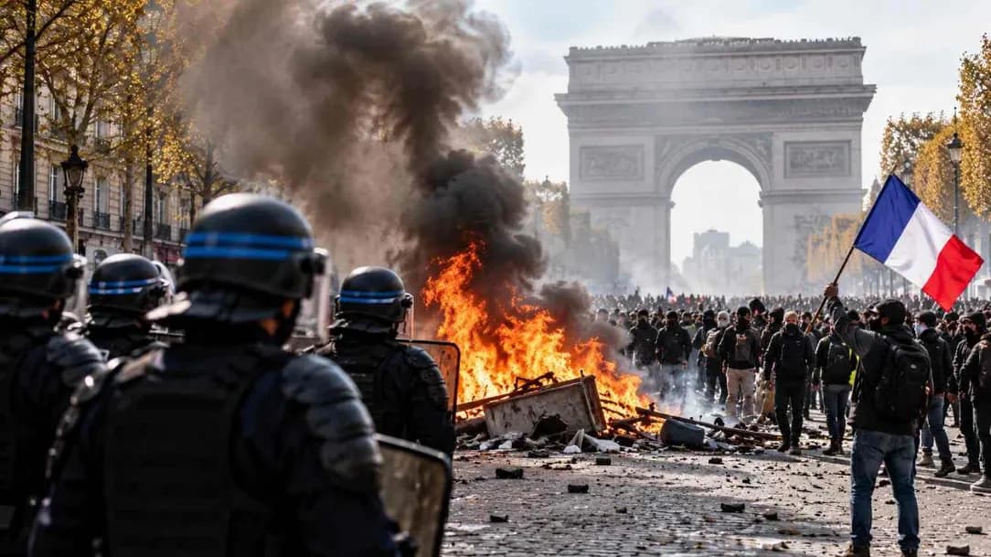 Indian Embassy Issues Safety Advisory Amid France Protests Indian Embassy Issues Safety Advisory Amid France Protests