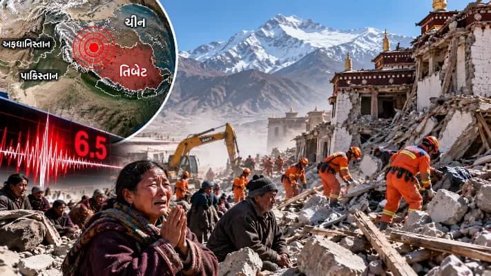 Magnitude 6.5 Earthquake Hits Tibet, 16 Dead, Tremors Felt Across Regions Including China Magnitude 6.5 Earthquake Hits Tibet, 16 Dead, Tremors Felt Across Regions Including China