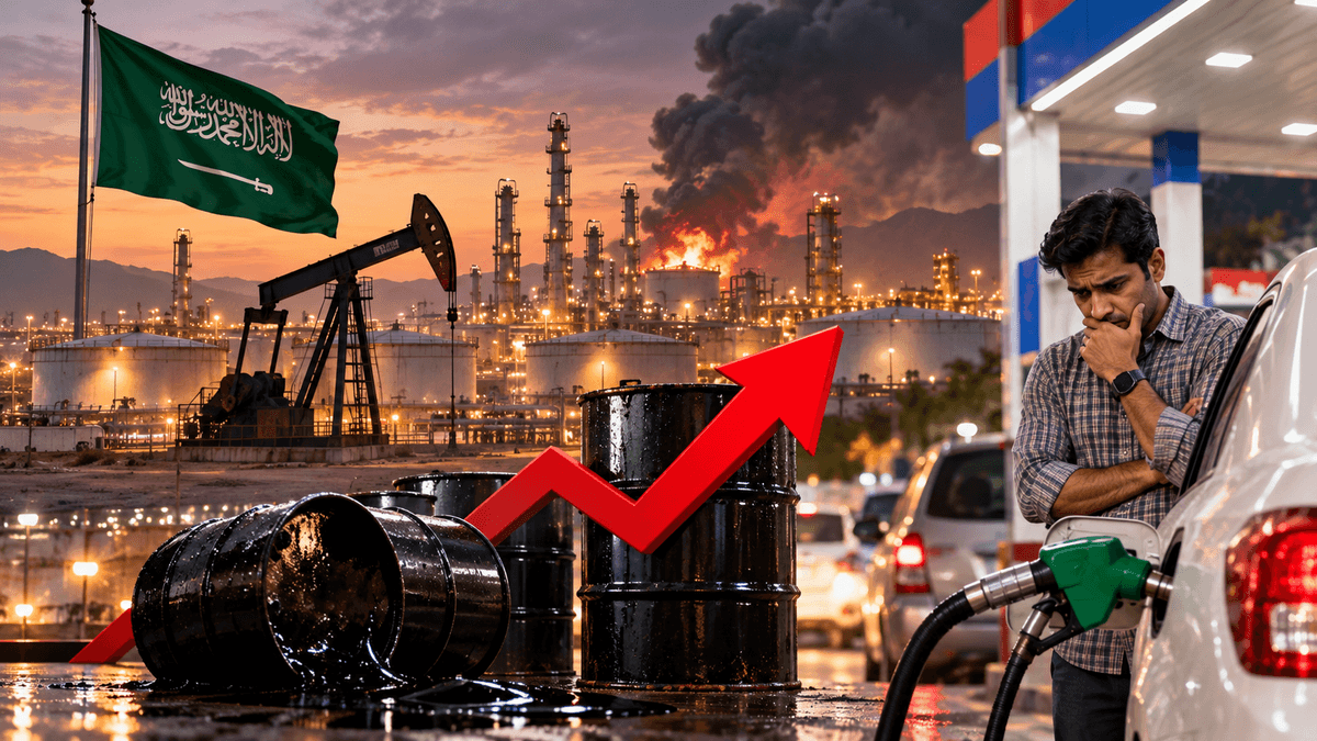 Crude Oil Rises Amid Reports of Attack on Saudi Arabia: Could Petrol and Diesel Become Costlier? Crude Oil Rises Amid Reports of Attack on Saudi Arabia: Could Petrol and Diesel Become Costlier?