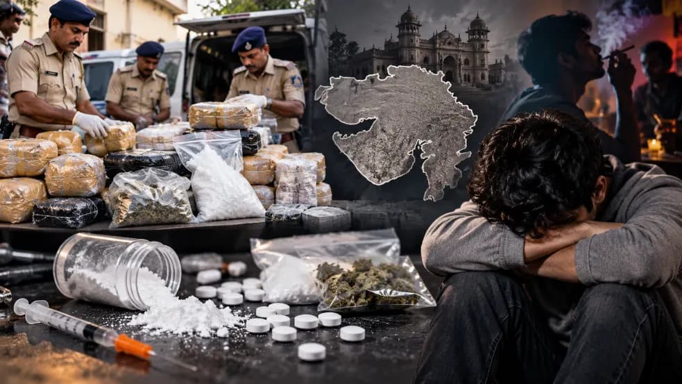 Gujarat Drug Seizures in October Raise Concerns Over Youth and Drug Trafficking