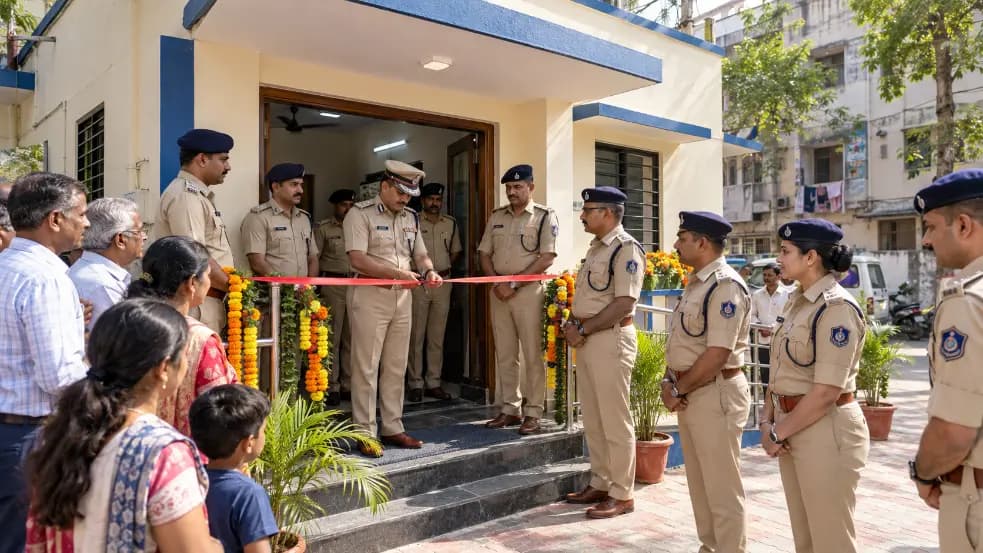 Nagarvel Hanuman Police Chowki Reopens in Ahmedabad