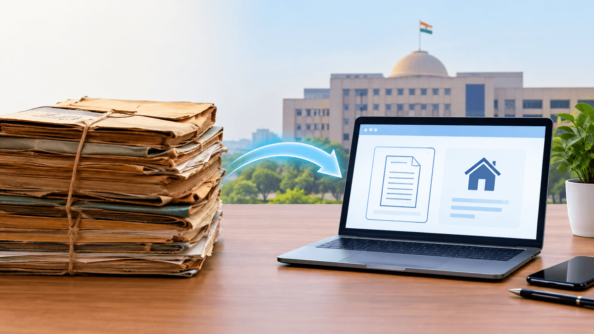 Ahmedabad AMC to Digitise Old Property Records With ₹1 Crore Project Ahmedabad AMC to Digitise Old Property Records With ₹1 Crore Project