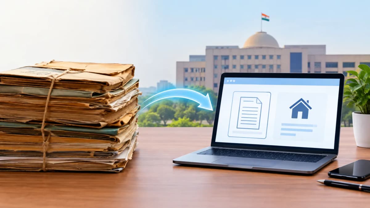 Ahmedabad AMC to Digitise Old Property Records With ₹1 Crore Project