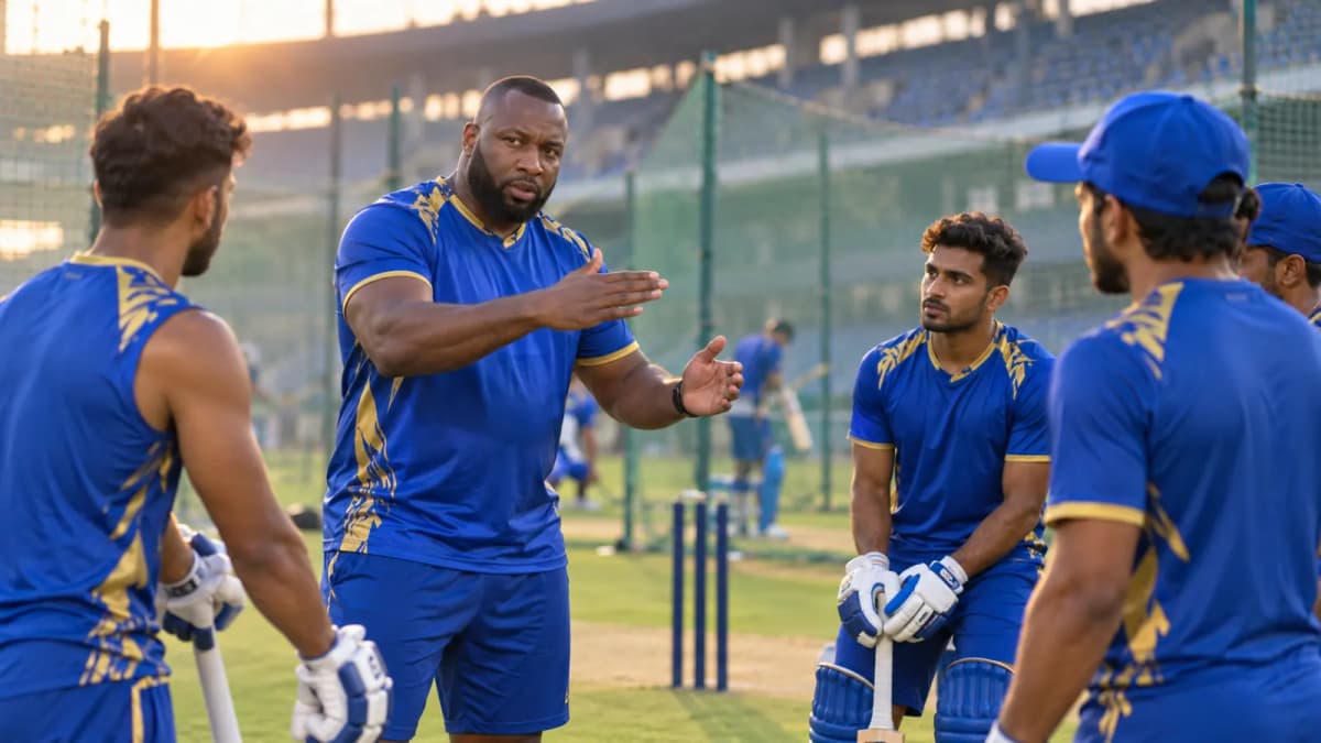 Kieron Pollard Appointed as New Head Coach of Mumbai Indians Kieron Pollard Appointed as New Head Coach of Mumbai Indians