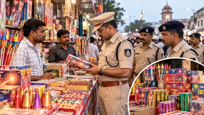 Rajkot Police Announce New Rules for Firecracker Sales Ahead of Festivals