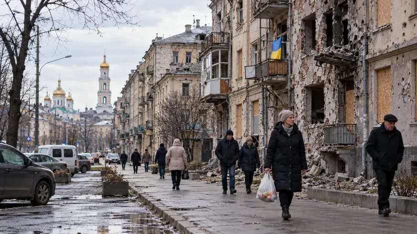 Three-Day Bombing Respite in Ukraine's Kharkiv Three-Day Bombing Respite in Ukraine's Kharkiv