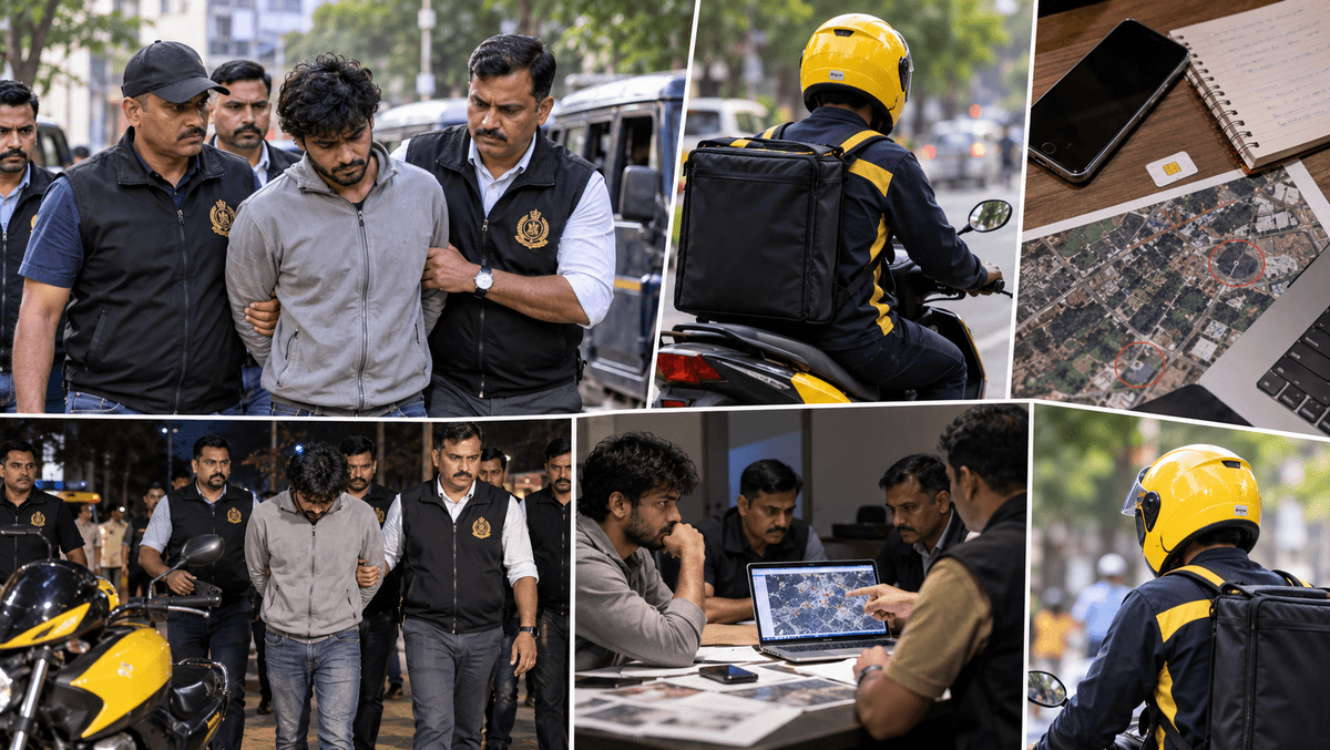 Maharashtra ATS Detains Suspected Rapido Rider Over Alleged Terror Links Maharashtra ATS Detains Suspected Rapido Rider Over Alleged Terror Links