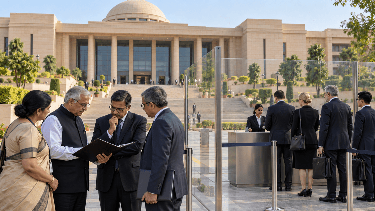 Ban on Direct Contact with Foreign Diplomatic Missions in Gandhinagar Ban on Direct Contact with Foreign Diplomatic Missions in Gandhinagar