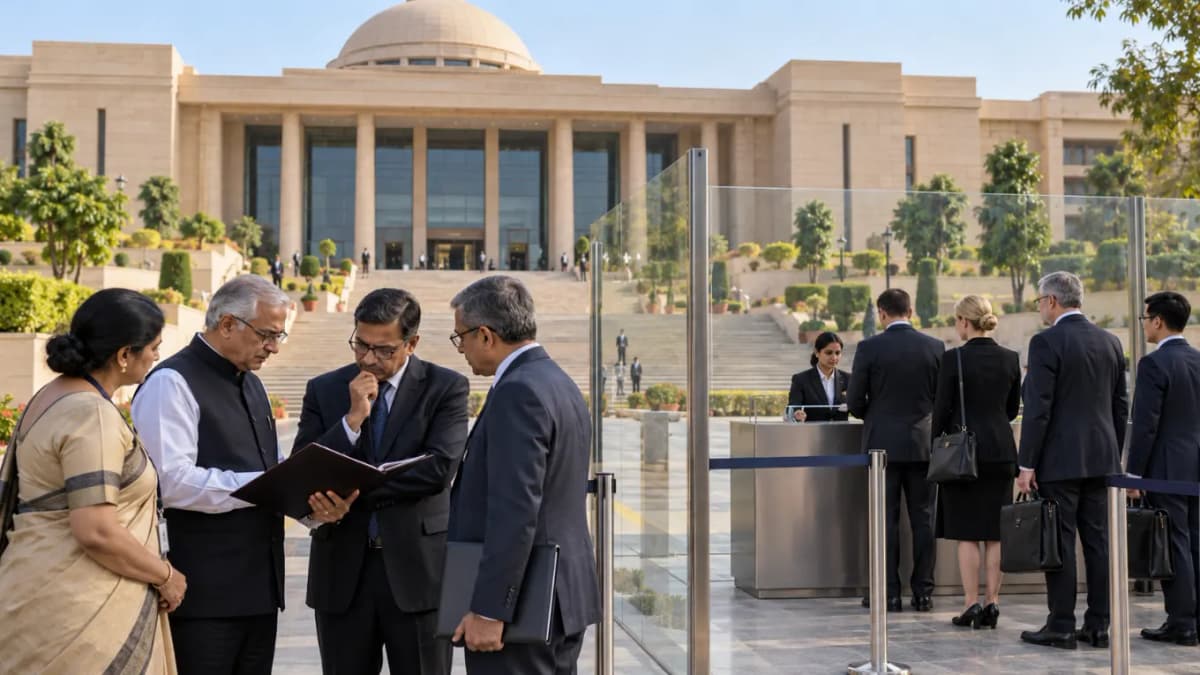 Ban on Direct Contact with Foreign Diplomatic Missions in Gandhinagar
