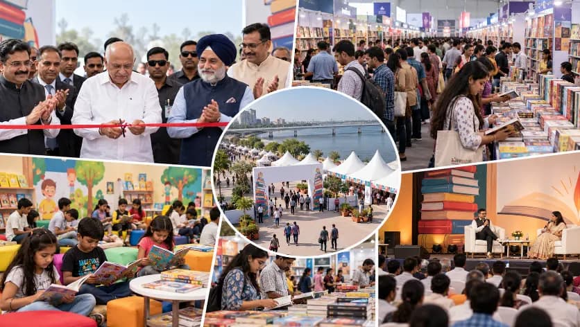 12th International Book Festival Begins in Ahmedabad with Over 700 Stalls