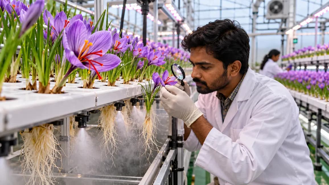 New Direction in Saffron Farming through Aeroponic Farming New Direction in Saffron Farming through Aeroponic Farming