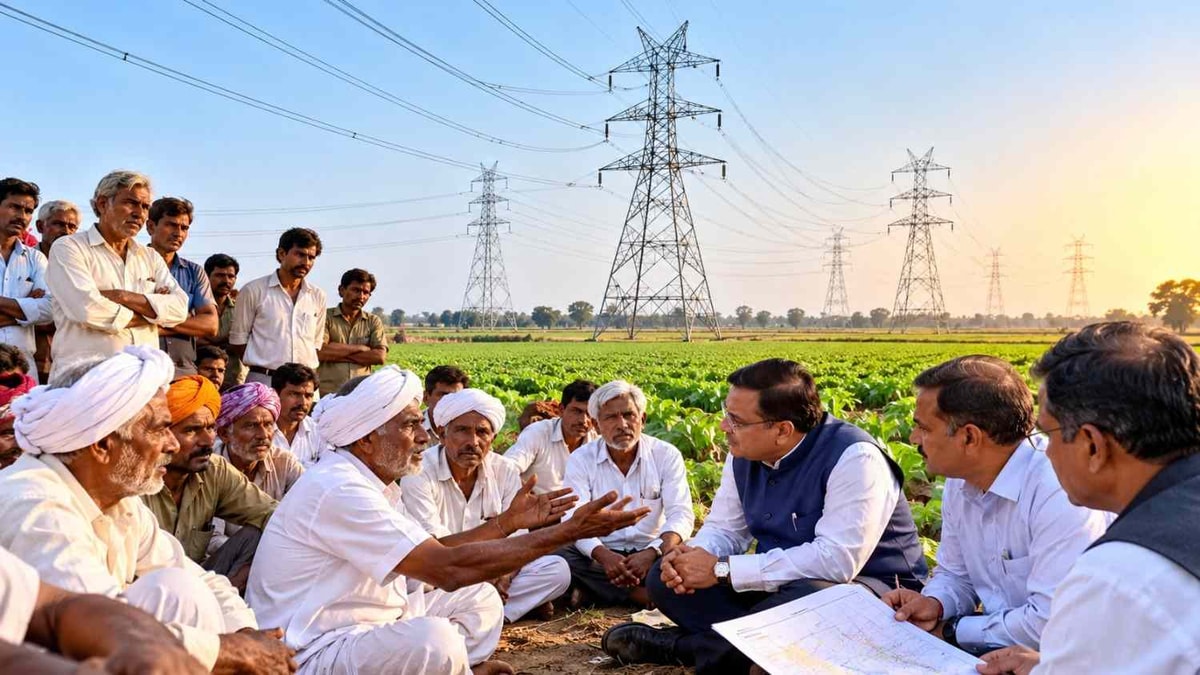 Morbi Farmer Protest: Gujarat Government Promises Solution Before Diwali Morbi Farmer Protest: Gujarat Government Promises Solution Before Diwali