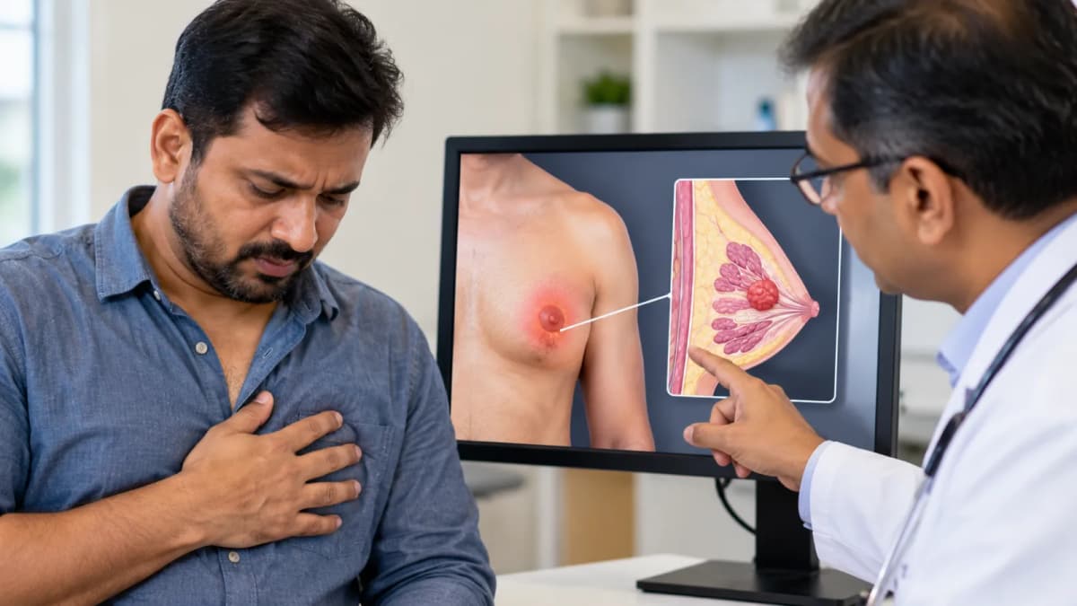 Breast Cancer in Men: Obesity, Heavy Alcohol Use and Ahmedabad Civil Hospital Cases Breast Cancer in Men: Obesity, Heavy Alcohol Use and Ahmedabad Civil Hospital Cases