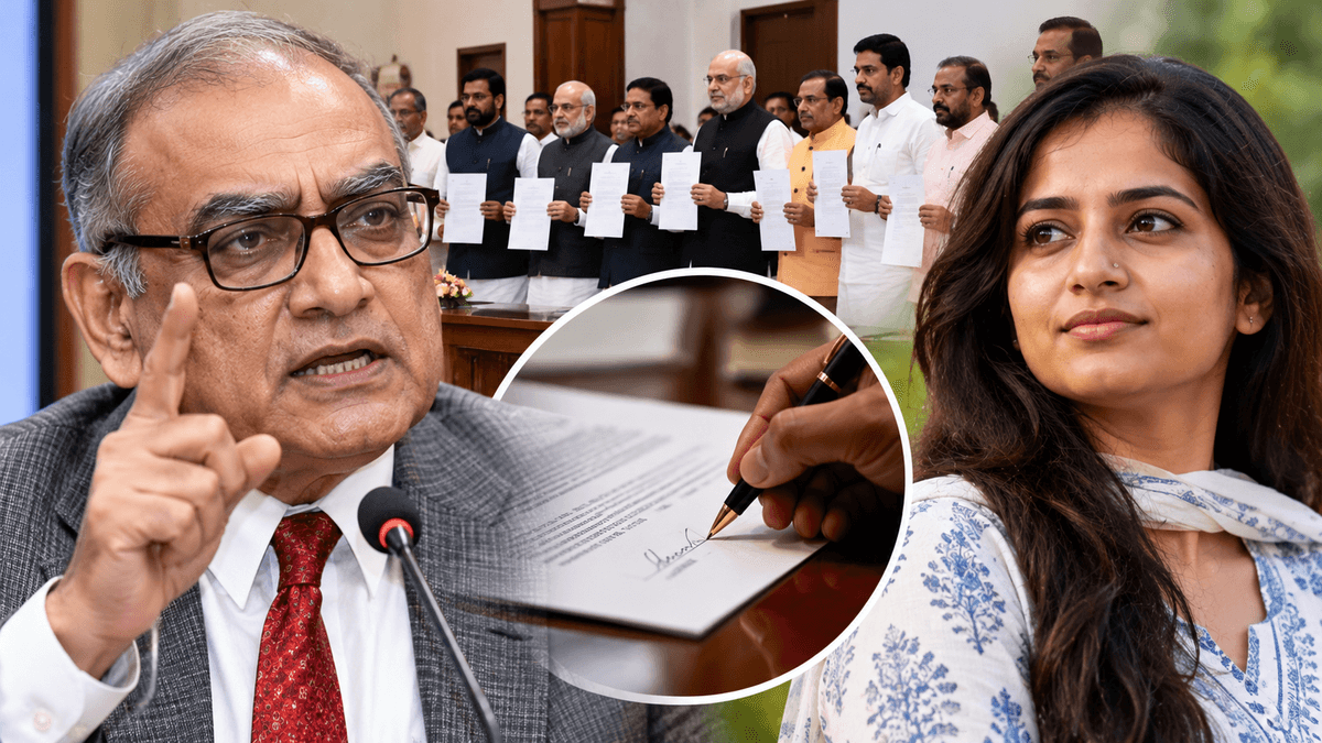 Markandey Katju Criticises Leaders Over Peace Bonds, Praises Neha Bora Markandey Katju Criticises Leaders Over Peace Bonds, Praises Neha Bora