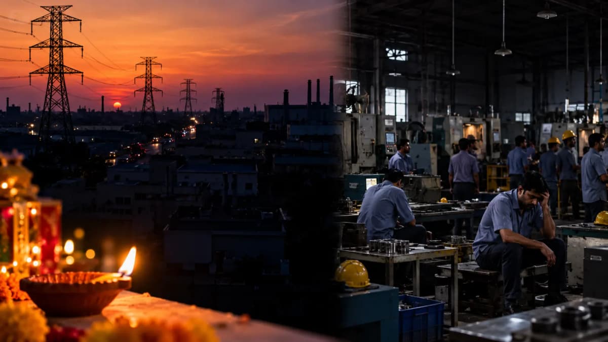 Rajkot Power Cut Affects 1,000 Factories and Over 10,000 Workers