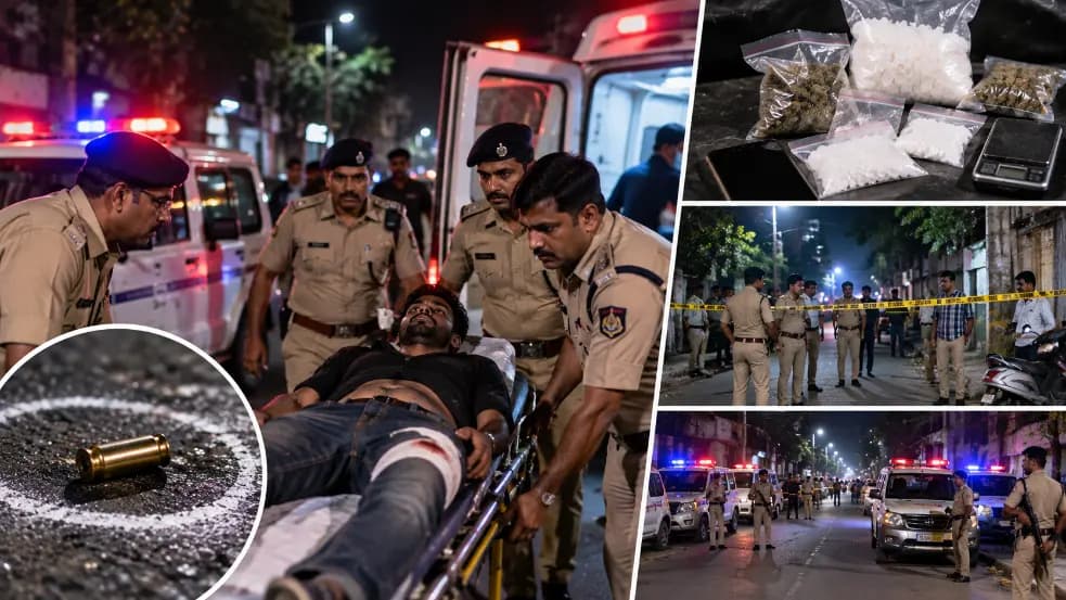 Ahmedabad Police Shoot Drug Case Accused in Fourth Firing Incident in 10 Days