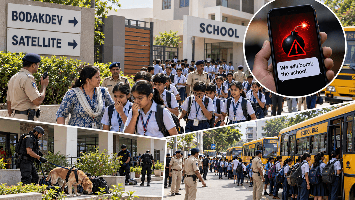 Ahmedabad Schools in Bodakdev and Satellite Receive Bomb Threats Ahmedabad Schools in Bodakdev and Satellite Receive Bomb Threats