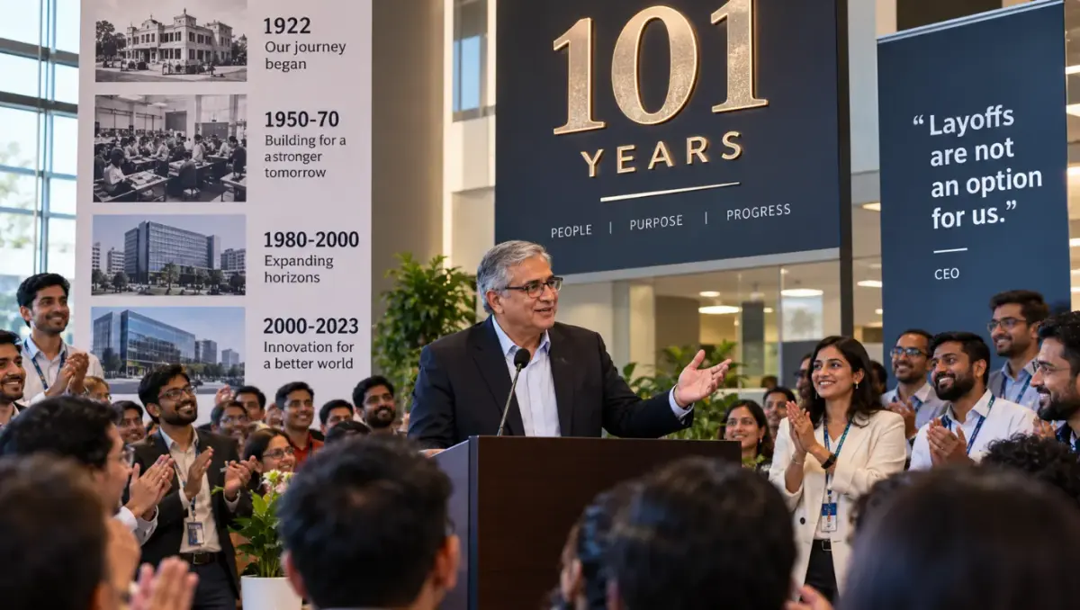 101-Year-Old Company Says Layoffs Are Not an Option, CEO Emphasizes Job Security 101-Year-Old Company Says Layoffs Are Not an Option, CEO Emphasizes Job Security