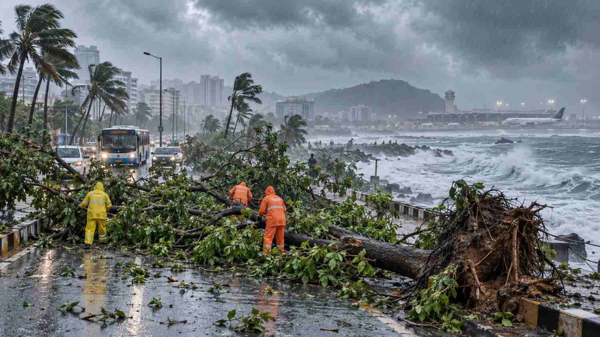Cyclone Arnab Batters Andhra Pradesh With Strong Winds and Heavy Rain Cyclone Arnab Batters Andhra Pradesh With Strong Winds and Heavy Rain