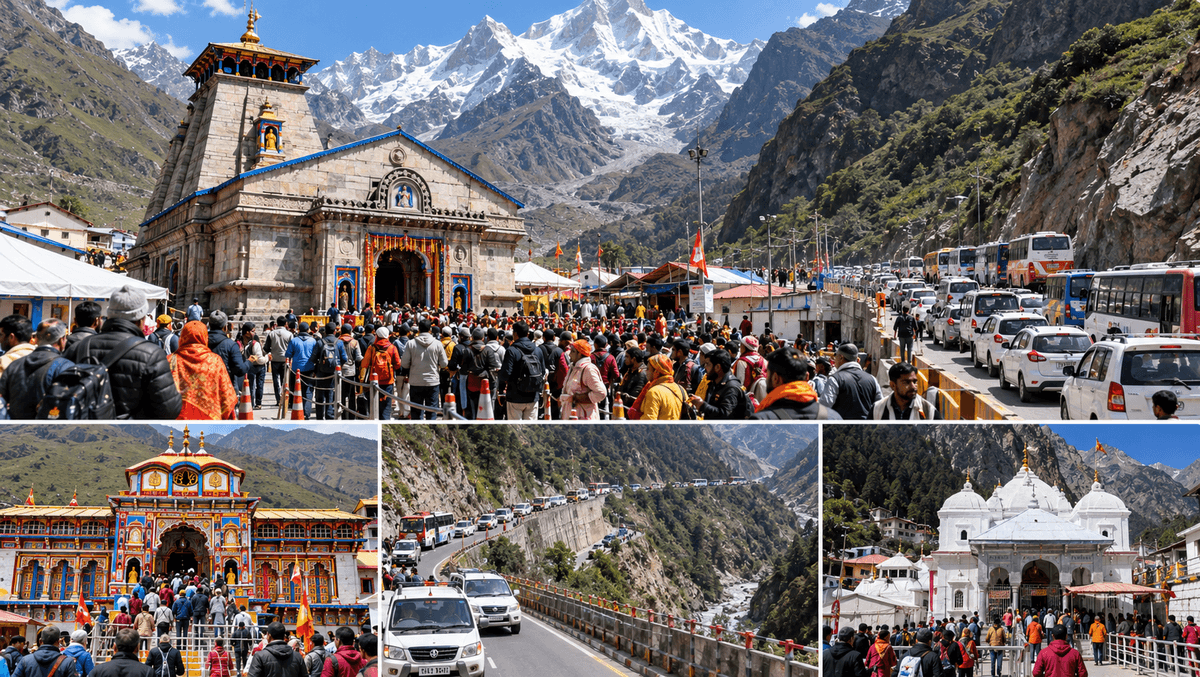 Char Dham Road Project Nears Completion as Traffic to Badrinath and Kedarnath Triples Char Dham Road Project Nears Completion as Traffic to Badrinath and Kedarnath Triples