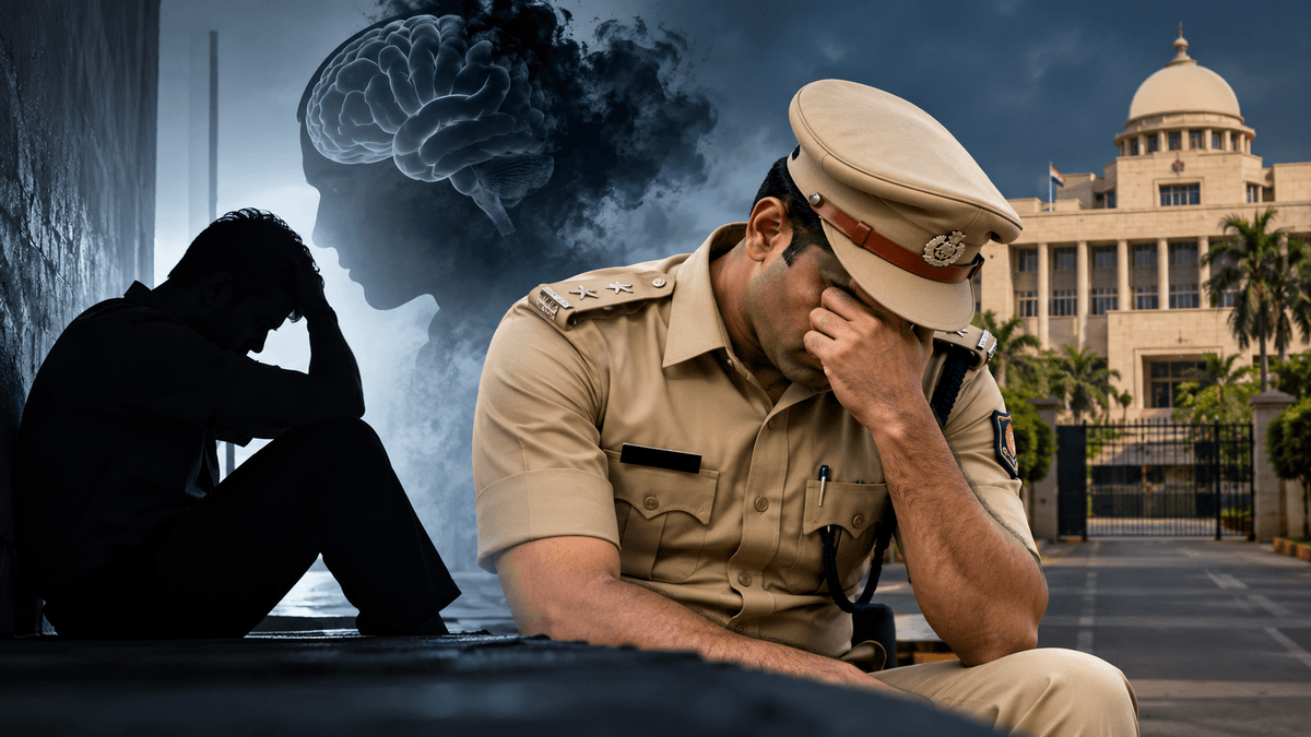 Concerns Rise Over Mental Health After PSI Jhala's Suicide in Gandhinagar Concerns Rise Over Mental Health After PSI Jhala's Suicide in Gandhinagar