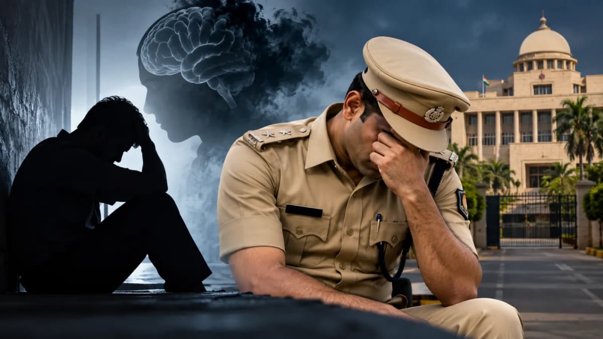 Concerns Rise Over Mental Health After PSI Jhala's Suicide in Gandhinagar