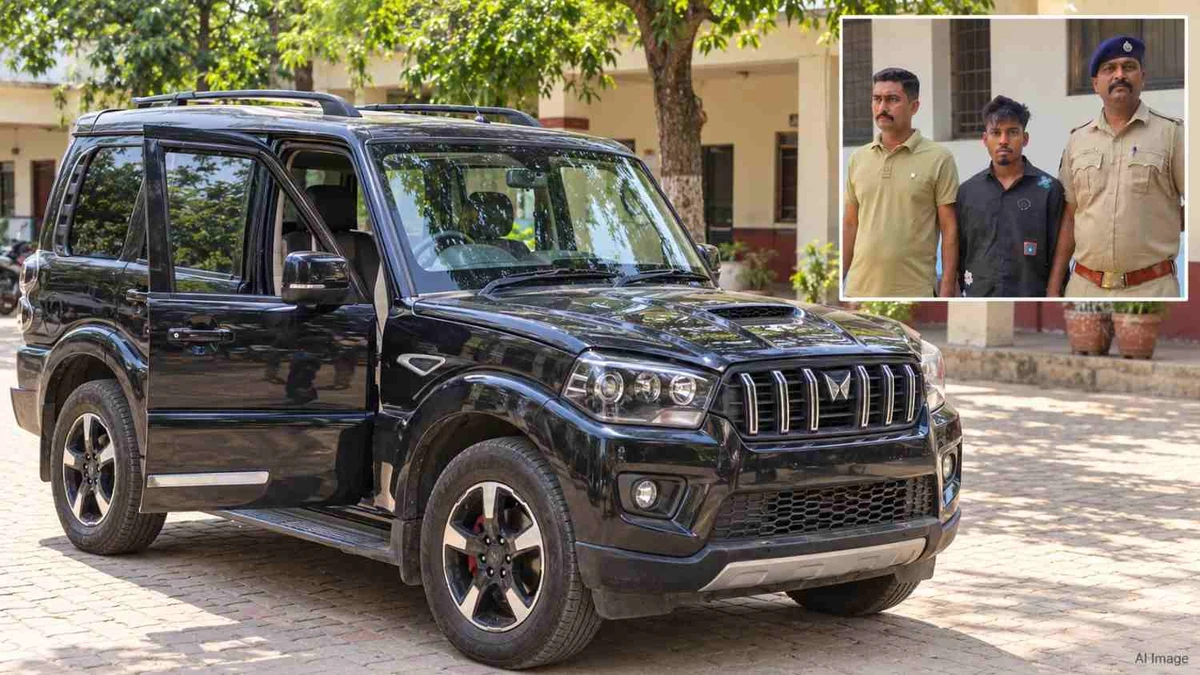 Surat: BJP Leader’s Son Arrested After Scorpio Damages 10 to 15 Vehicles Surat: BJP Leader’s Son Arrested After Scorpio Damages 10 to 15 Vehicles